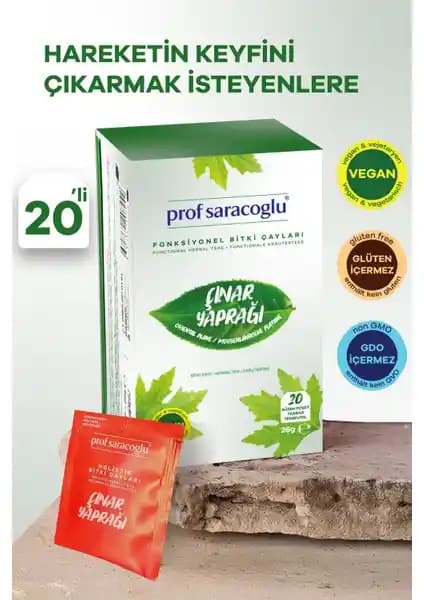Prof Saraçoğlu Çınar Yaprağı Bitki Çayı: Doğal Şifa ve Sağlıklı Yaşam İçin Güvenilir Seçenek