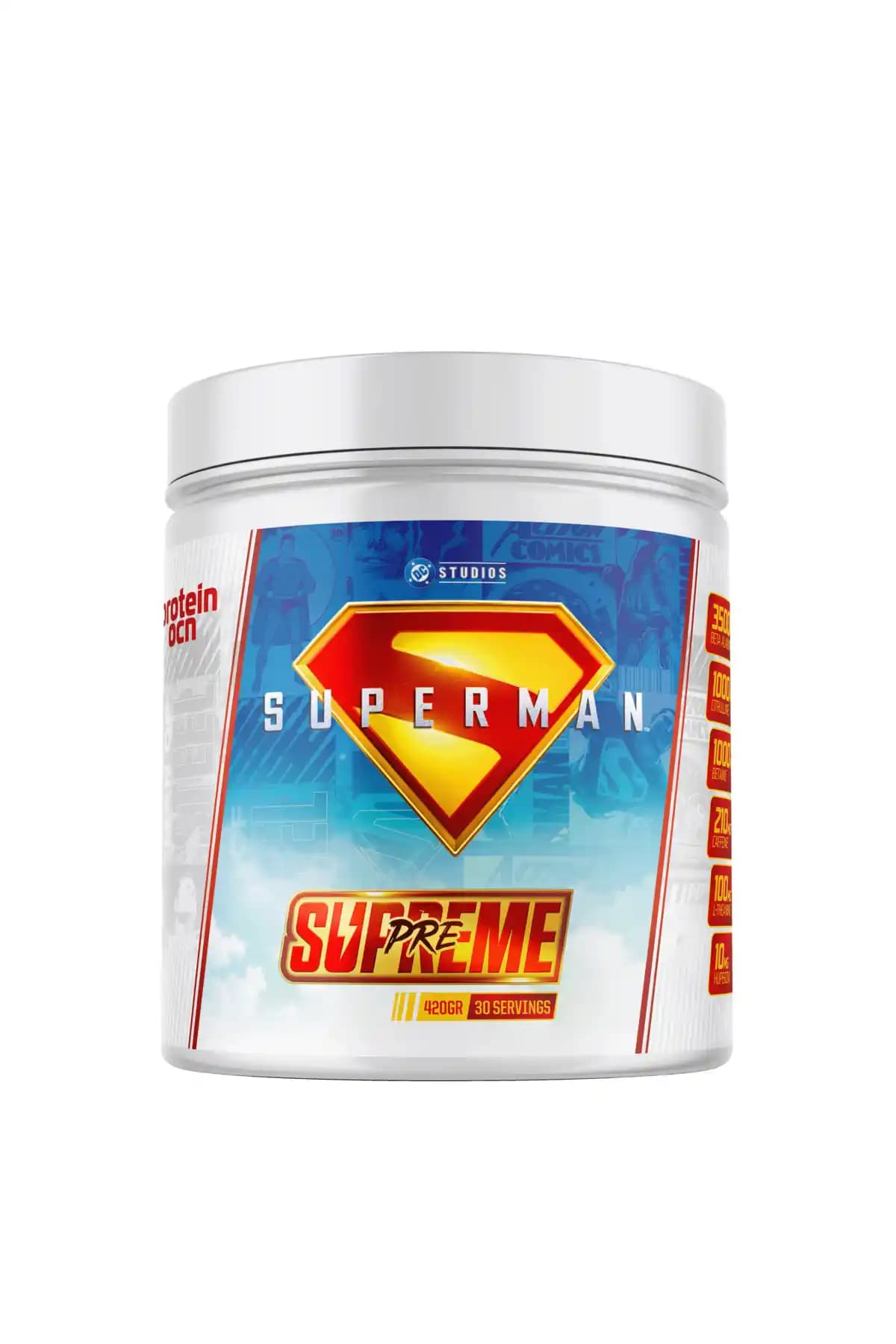 Proteinocean SUPERMAN PRE-WORKOUT: Yüksek Enerji ve Performans Artırıcı Spor Takviyesi
