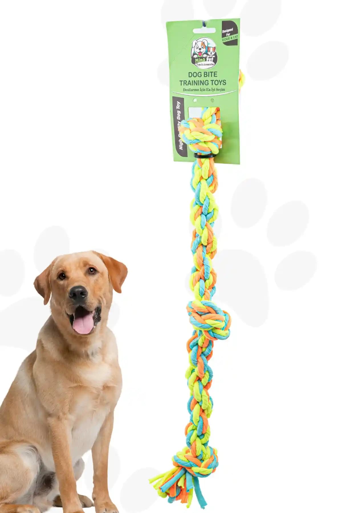 Proud Wave Renkli Çekiştirmeli Köpek Oyuncağı Diş Sağlığını Destekler ve Eğlence Sunar