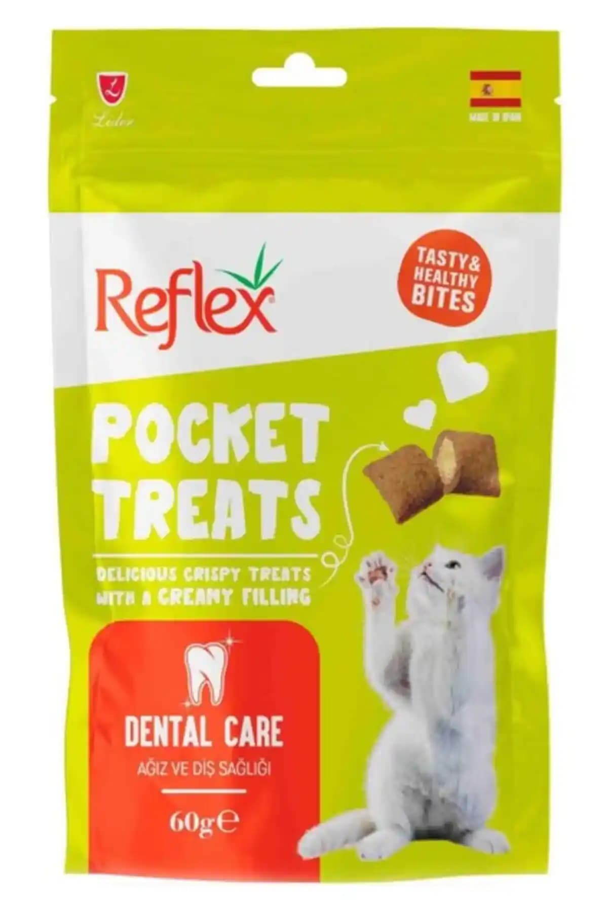 Reflex Pocket Treats Ağız ve Diş Sağlığı Ödülü: Köpekler İçin Pratik ve Güvenilir Bakım Ürünü