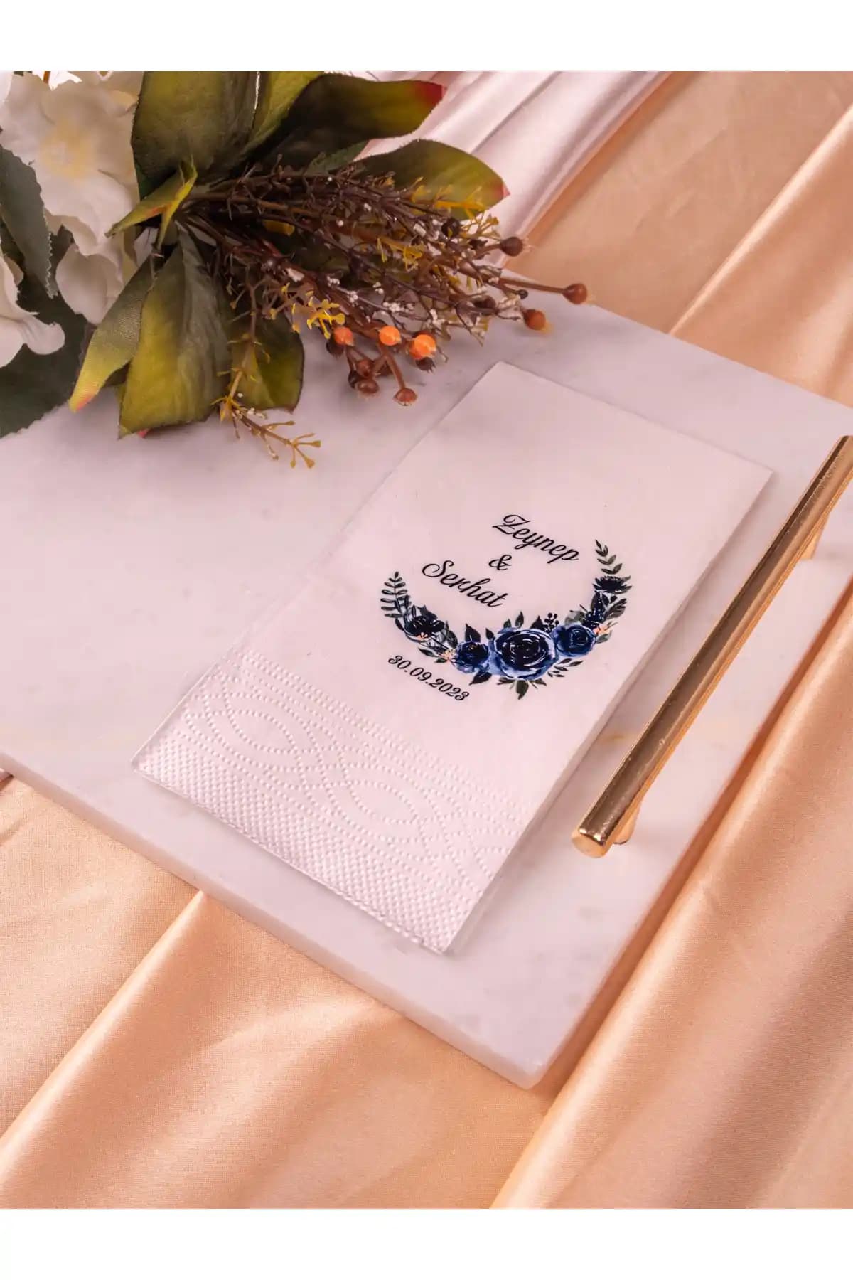 Rima Tasarım Baskılı Söz Düğün Nişan Peçetesi: Estetik ve Fonksiyonellik Bir Arada