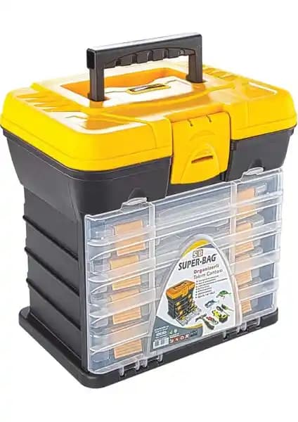 Super-Bag Organizerli Balıkçı Takım Çantası: Dayanıklı ve Çok Yönlü Balıkçılık Ekipmanı Saklama Çözümü