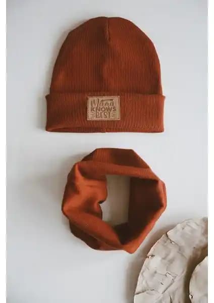 Tarkito Organik Bere ve Boyunluk Seti 3-5 Yaş Çocuklar İçin Sağlıklı ve Şık Tasarım