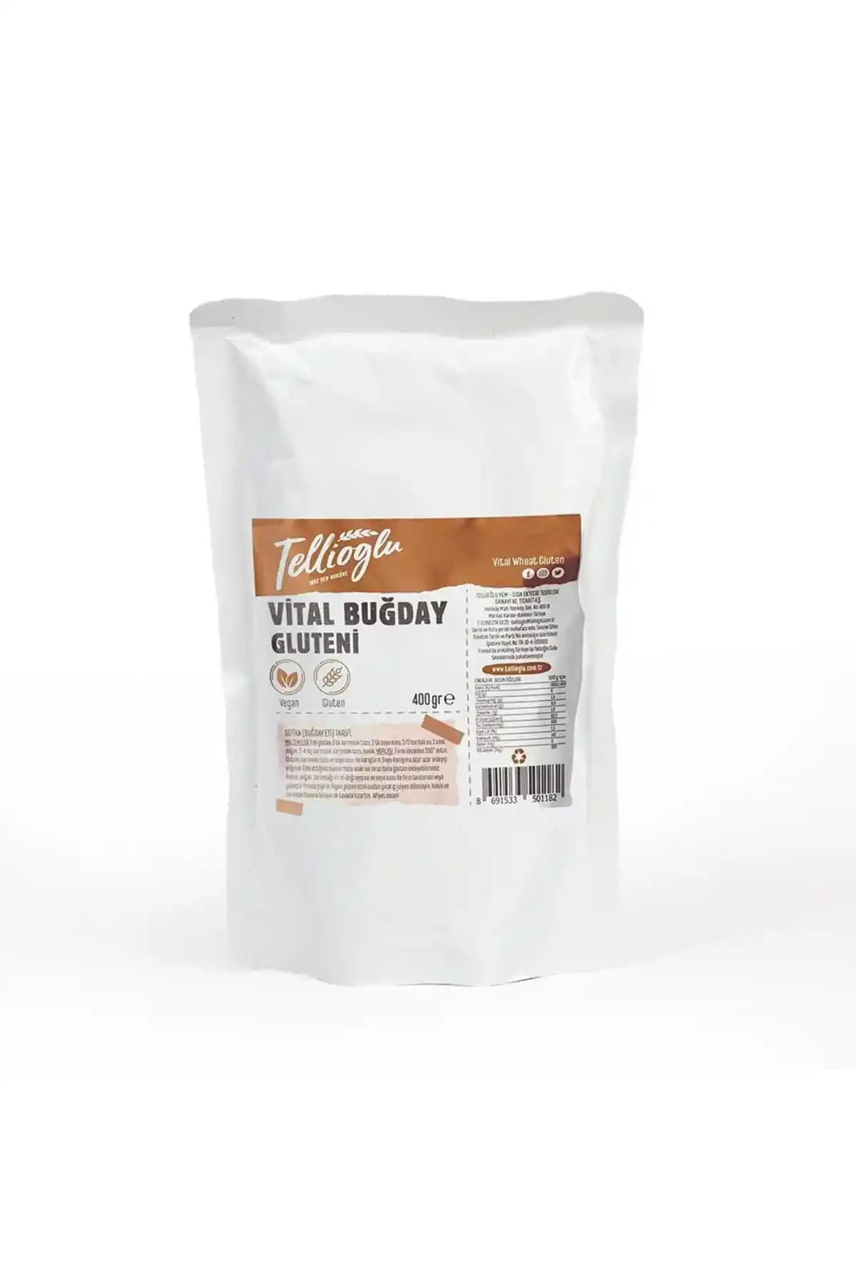 Tellioğlu Vital Buğday Gluteni ile Sağlıklı ve Çok Yönlü Bitkisel Protein Kaynağı