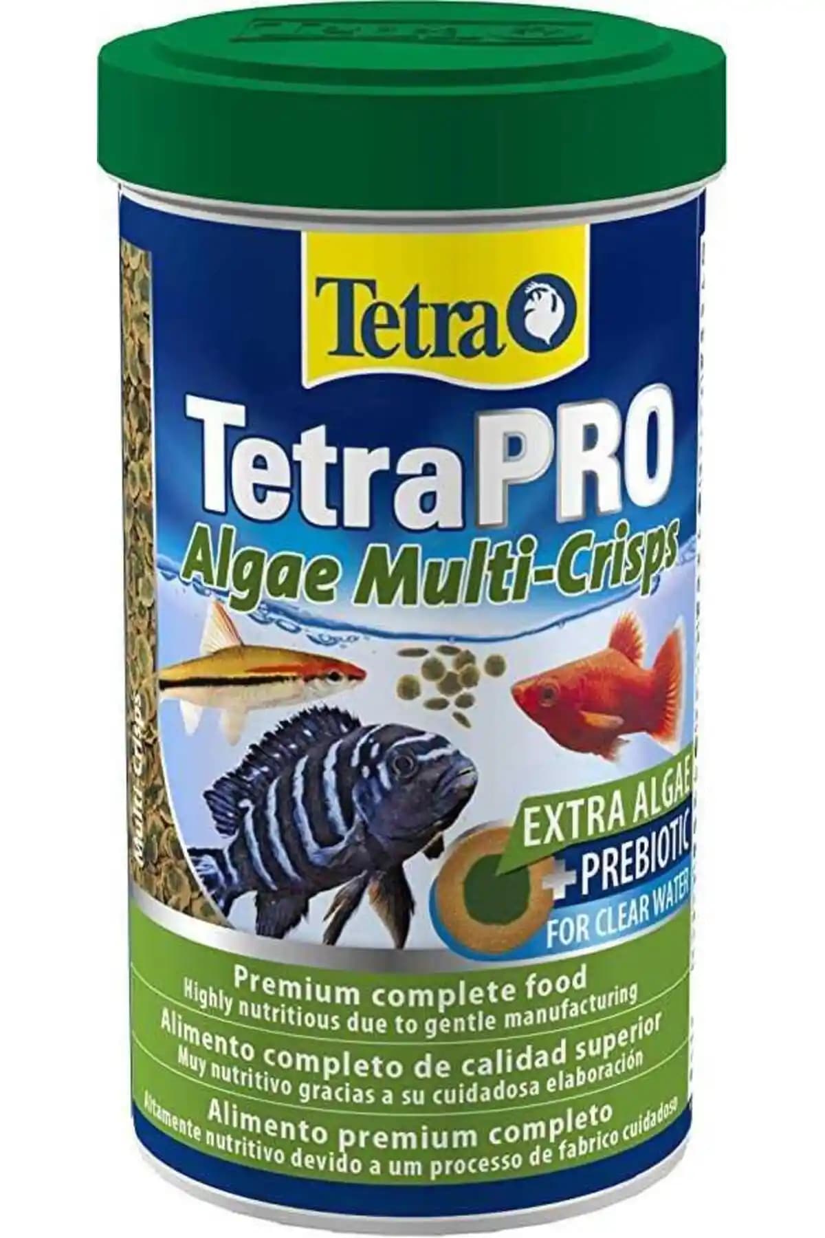Tetra Pro Algae Cips: Otçul Balıklar İçin Dengeli ve Sağlıklı Beslenme Seçeneği