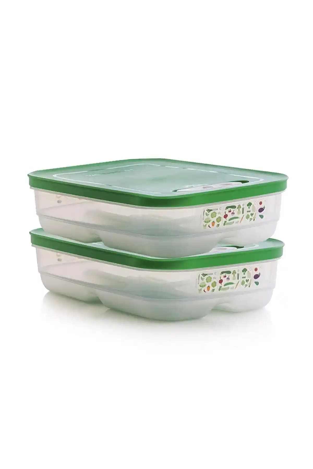 Tupperware Sera Buzdolabı Saklama Kabı Gelişmiş havalanma sistemiyle taze tutar