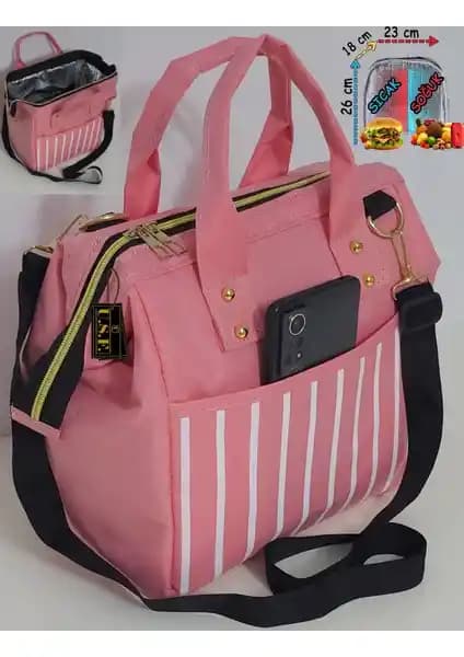 U.S.F Termal Yemek Çantası Sıcak ve Soğuk Yiyecekleri Uzun Süre Tutar