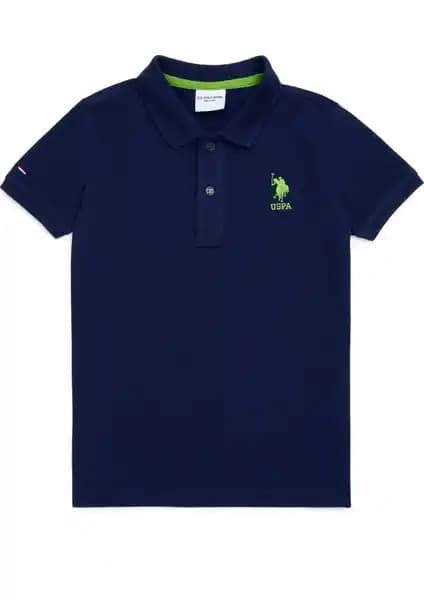 U.S. Polo Assn. Erkek Çocuk Lacivert Basic T-Shirt: Şıklık ve Konforun Buluşması