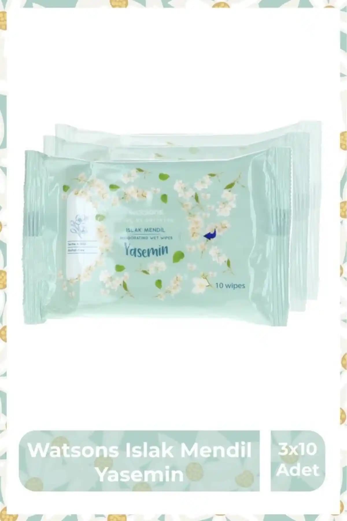 Watsons Yasemin Islak Mendil: Ferahlatıcı ve Pratik Temizlik Çözümü