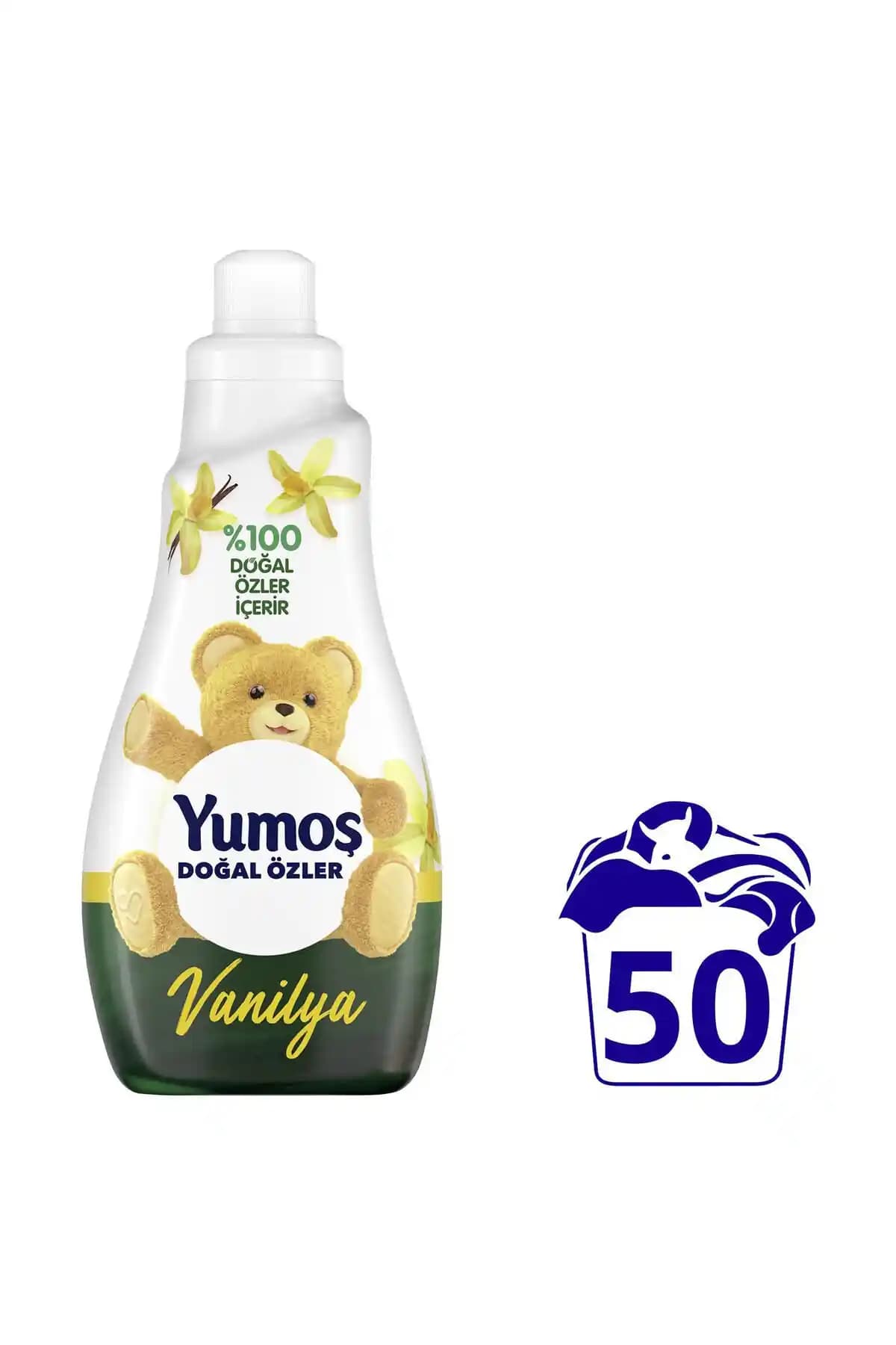 Yumoş Doğal Özler Vanilya Çamaşır Yumuşatıcısı Doğallık ve Ferahlık Sunar