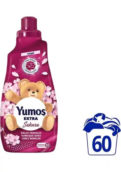 Yumoş Extra Konsantre Sakura Çamaşır Yıkayıcı ile Temizlikte Kalite ve Ferahlık