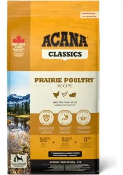 Acana Classics Prairie Poultry Köpek Maması İncelemesi: Yüksek Kalite ve Doğal İçeriklerle Sağlıklı Beslenme