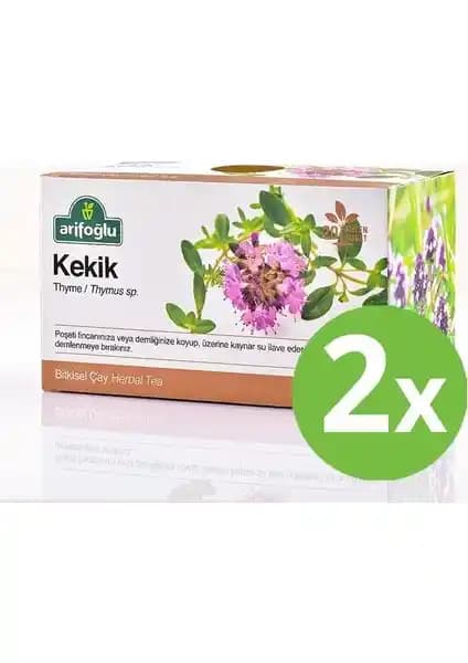 Arifoğlu Kekik 20'li Süzen Poşet: Doğal ve Pratik Baharat Seçeneği