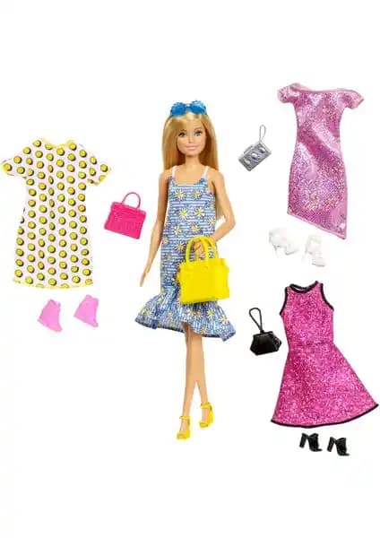 Barbie ve Kıyafet Kombinleri Oyun Seti GDJ40 ile Çocukların Yaratıcılığını Destekleyin