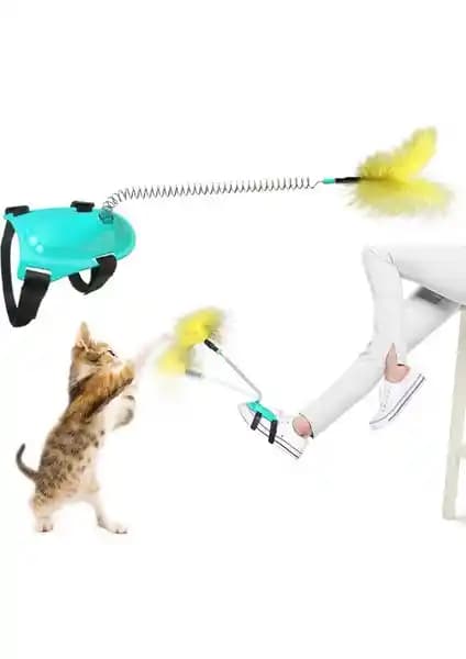 BigBaf Tüylü Kedi Ayak Oltası: Enerji Atmaya ve Ruh Sağlığını Destekleyen Oyuncak