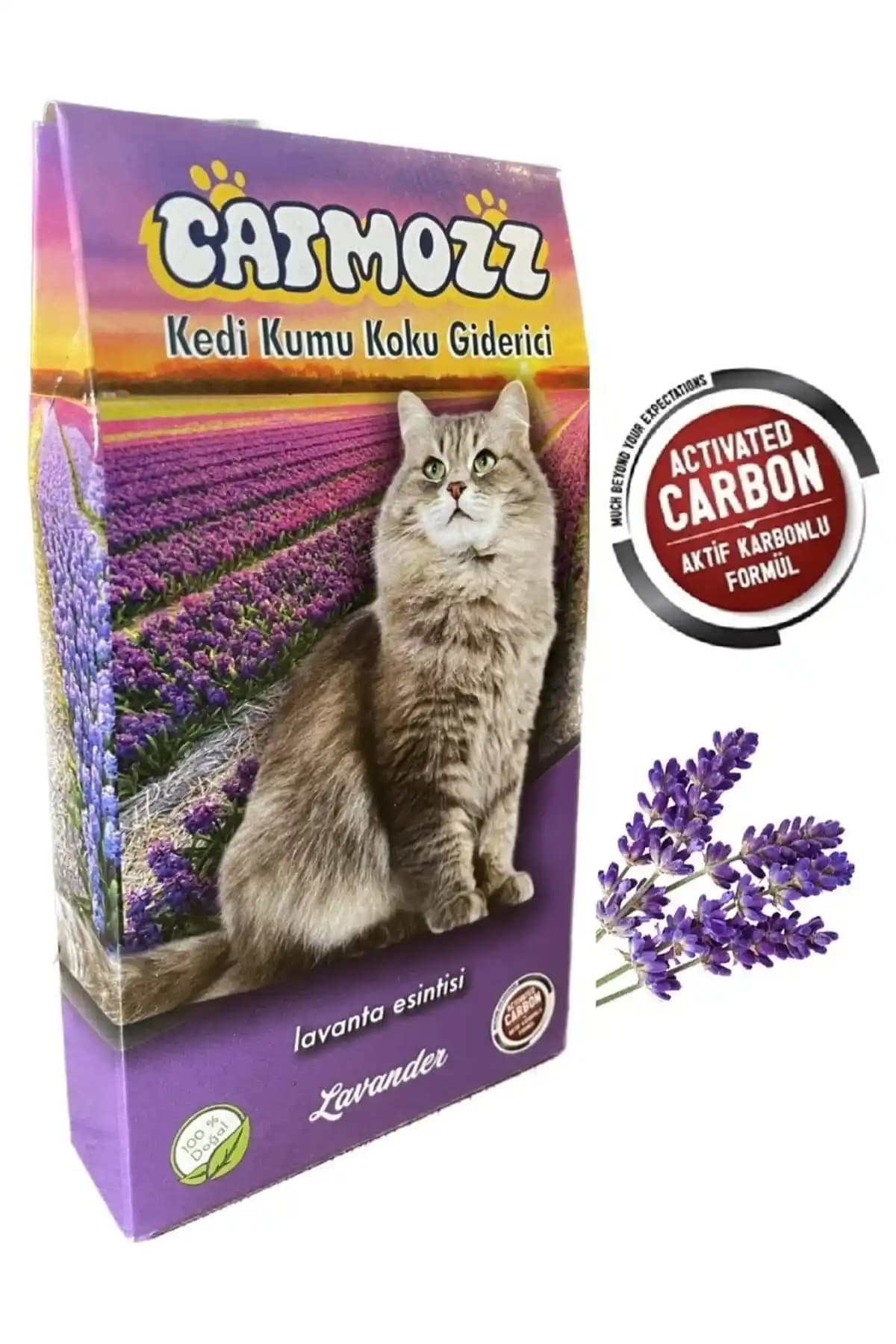 CatMozz Lavander Aktif Karbon Kedi Kumu: Koku Kontrolü ve Hijyen İçin Pratik Çözüm