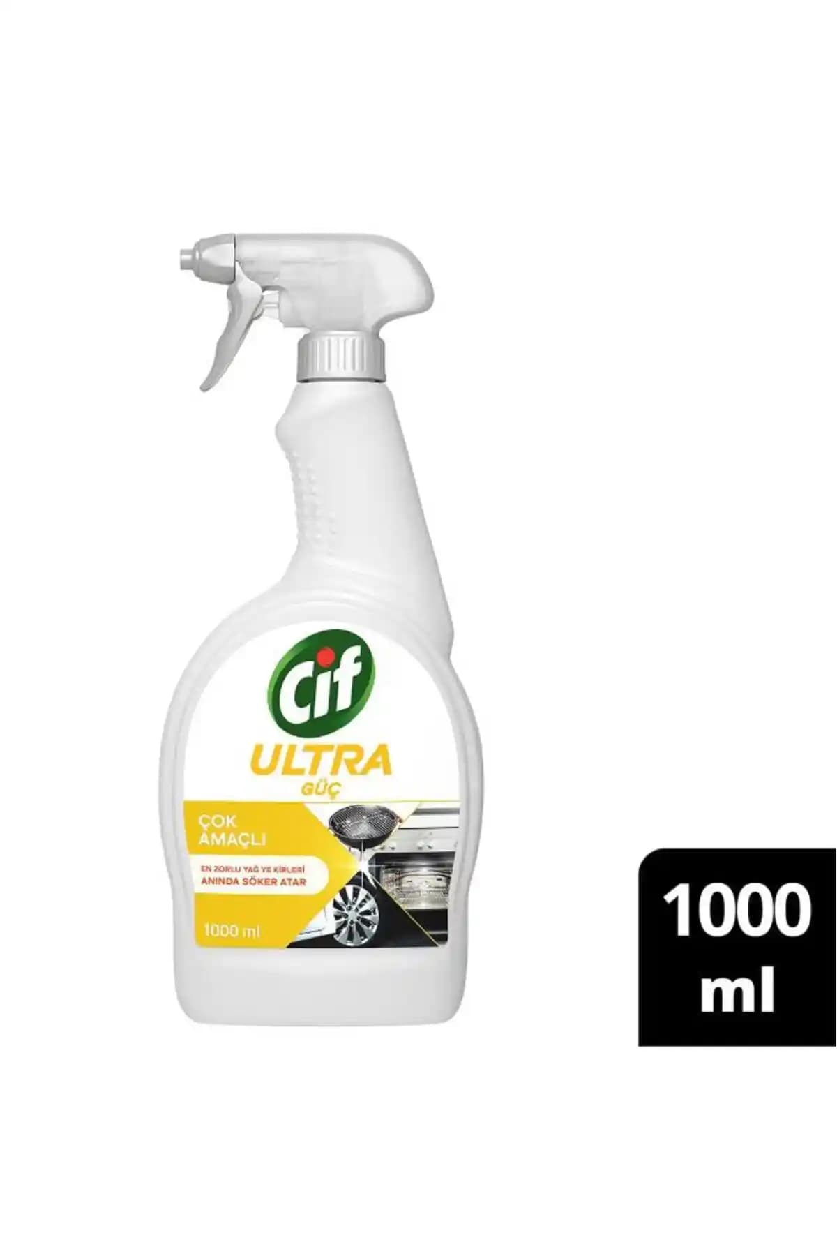 Cif Ultra Güç Çok Amaçlı Sprey ile Etkili ve Hızlı Temizlik Çözümleri
