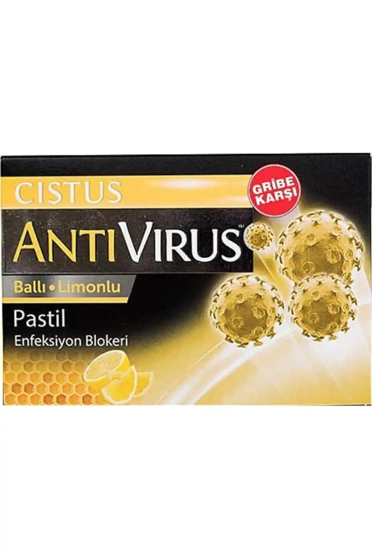 CISTUS Antivirus Bal Limon Pastil: Doğal Boğaz Rahatlatıcı ve Bağışıklık Destekleyici Ürün