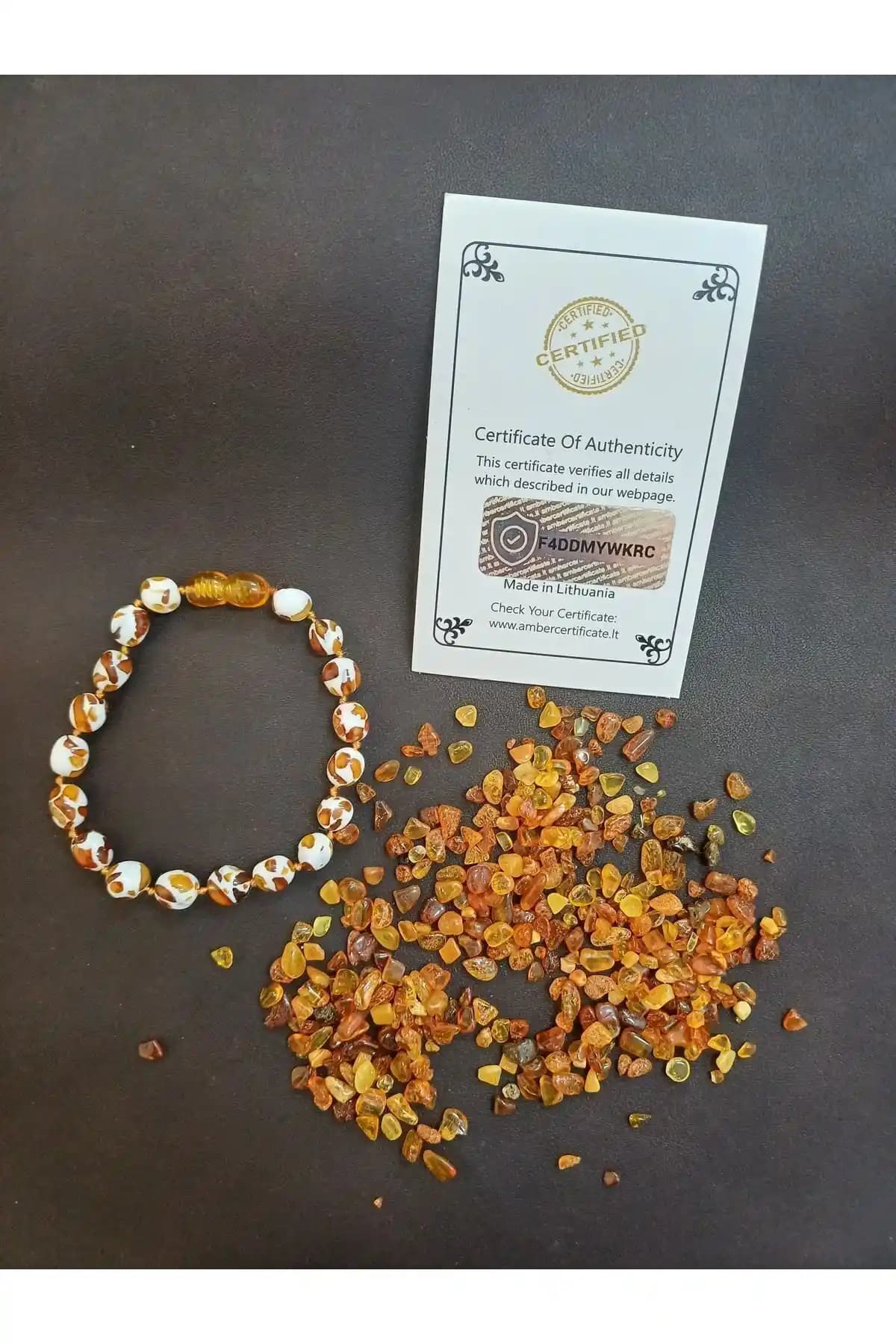 Combin Accessory Bebek Sakinleştirici Bileklik: Doğal Kehribar ile Uyku Kalitesini Artıran Güvenli Aksesuar