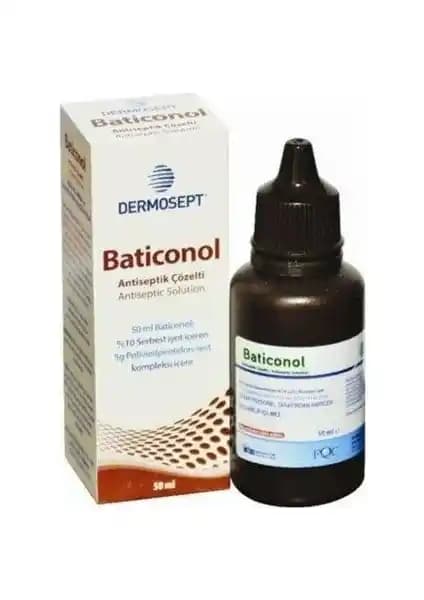 Dermosept Batikon 100 ml Çok Yönlü Antiseptik Dezenfektan Güvenilir Kullanım