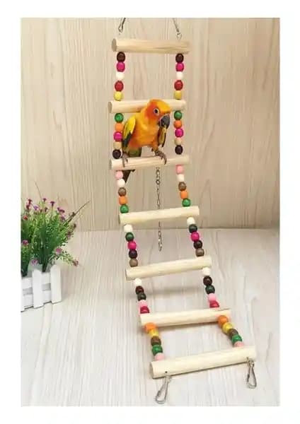 Dmc Pet Store 7 Basamaklı Merdiven: Kuşlar ve Evcil Hayvanlar İçin Fonksiyonel Tasarım