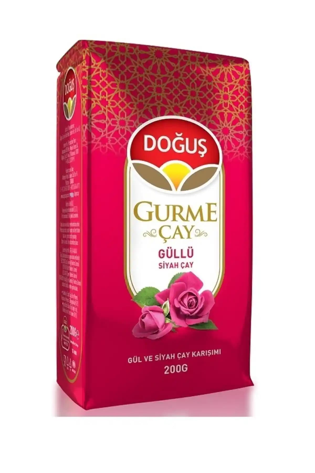 Doğuş Gurme Güllü Siyah Çay: Aromatik ve Hafif İçimli Çay Deneyimi