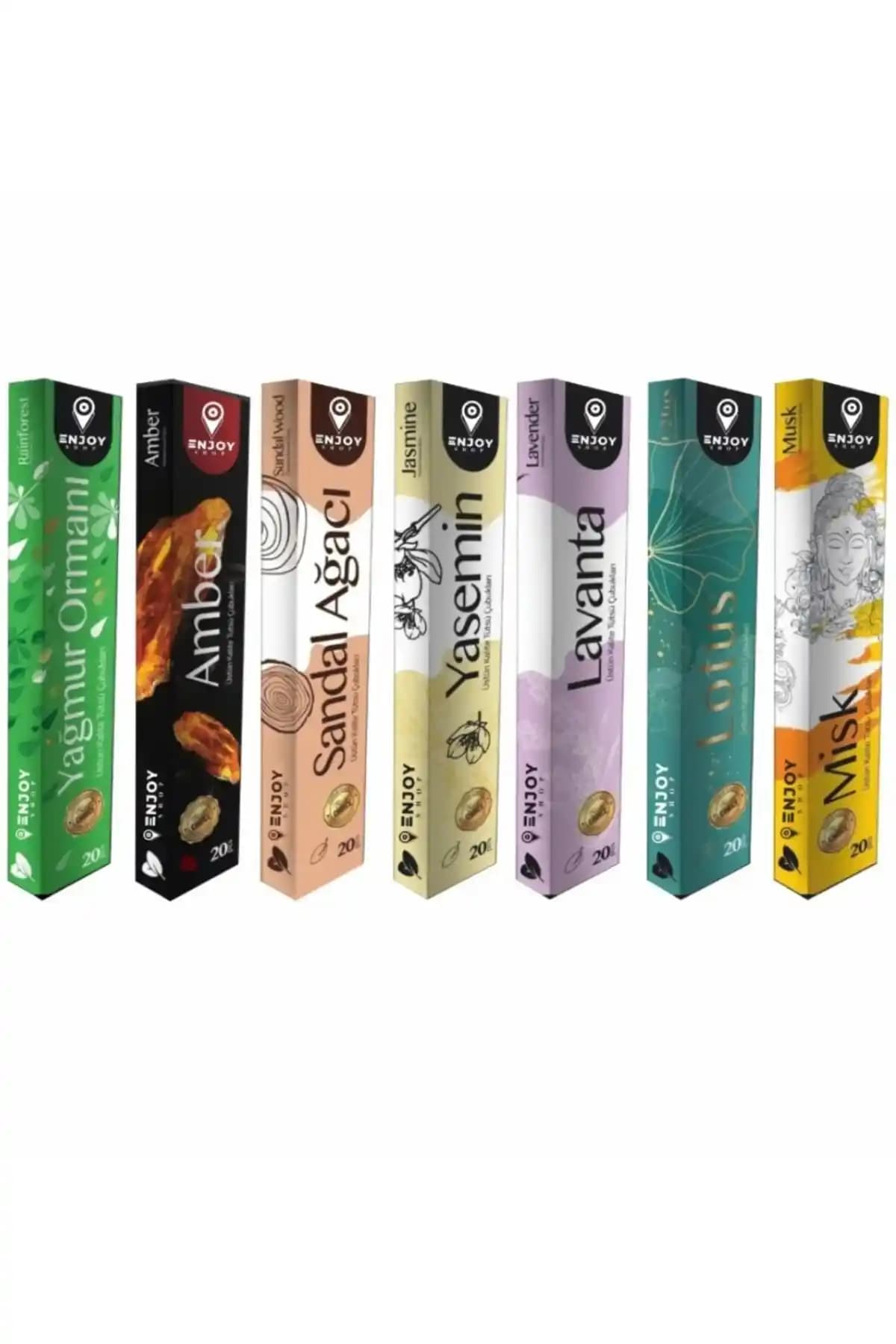 EBUDAVUD 140 Çubuk Tütsü Seti: Uzun Süreli Hoş Koku ve Estetik Tasarım