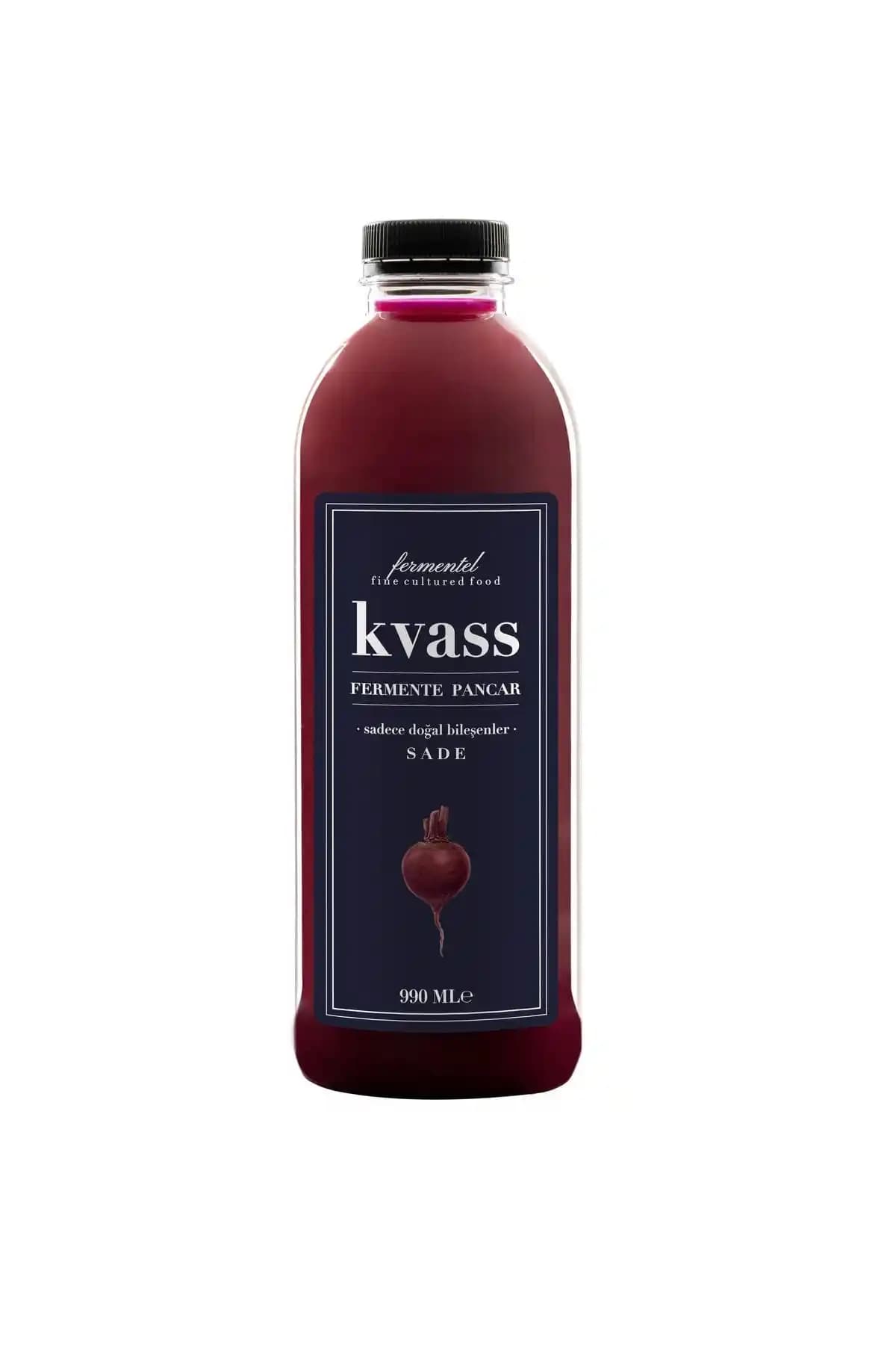 Fermente Pancarlı Kvass 990 ml Doğal ve Sağlıklı Fermente İçecek Seçeneği