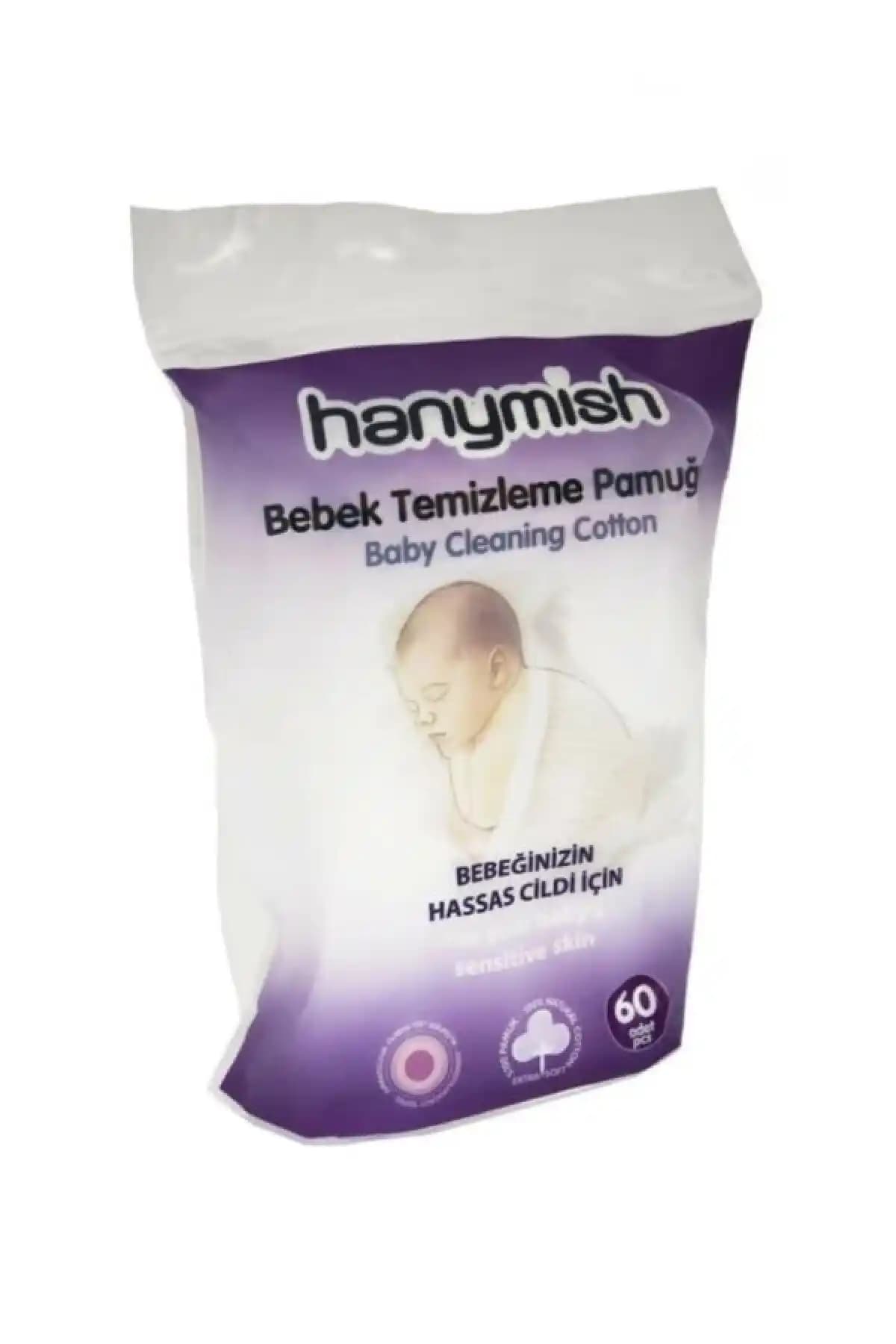 Hanymish Bebek Temizleme Pamuğu: Doğal ve Güvenilir Bebek Bakım Ürünü