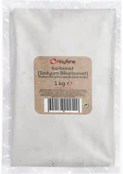 Hayfene Karbonat 1 Kg Türkiye Üretimi Çok Yönlü Mutfak ve Temizlik Kullanımı