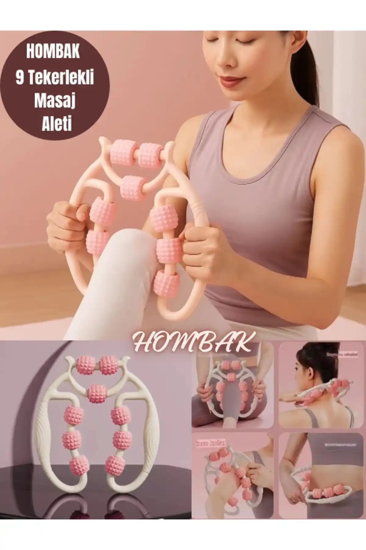 Hombak Kas Gevşetici Masaj Aleti ile Selülit ve Kas Ağrılarına Etkili Çözüm