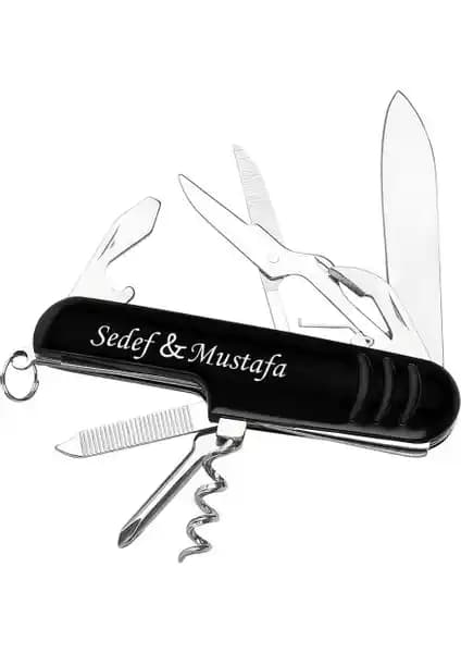 Kişiye Özel Çok Fonksiyonlu Kamp Çakıları Paslanmaz Çelik Tasarım