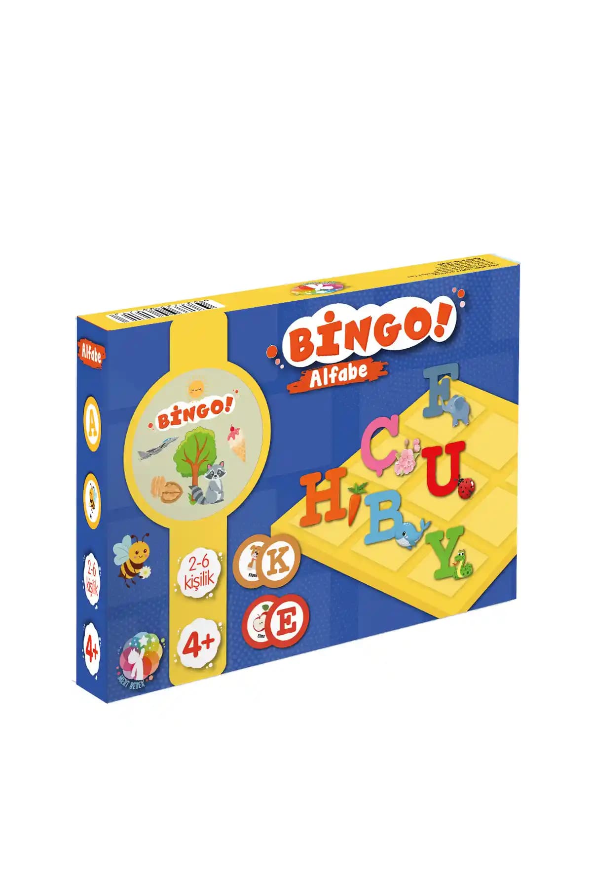 MERT BEBEK BINGO Tombala Oyunu Çocuklar İçin Eğitici ve Eğlenceli Masa Oyunu