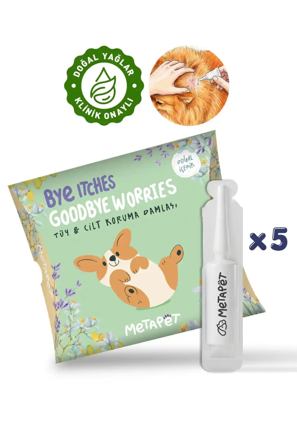 Metapet Köpek Tüy Damlası: Doğal İçeriklerle Köpeklerin Tüy ve Cilt Sağlığını Destekleyen Ürün