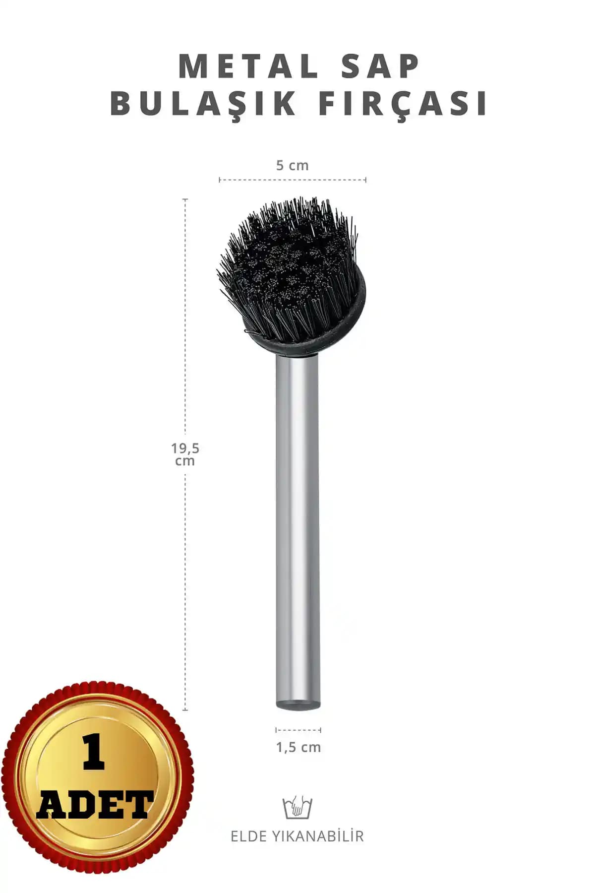 Milena Life Metal Saplı Küçük Boy Çok Amaçlı Lavabo Fırçası İncelemesi ve Kullanım Rehberi