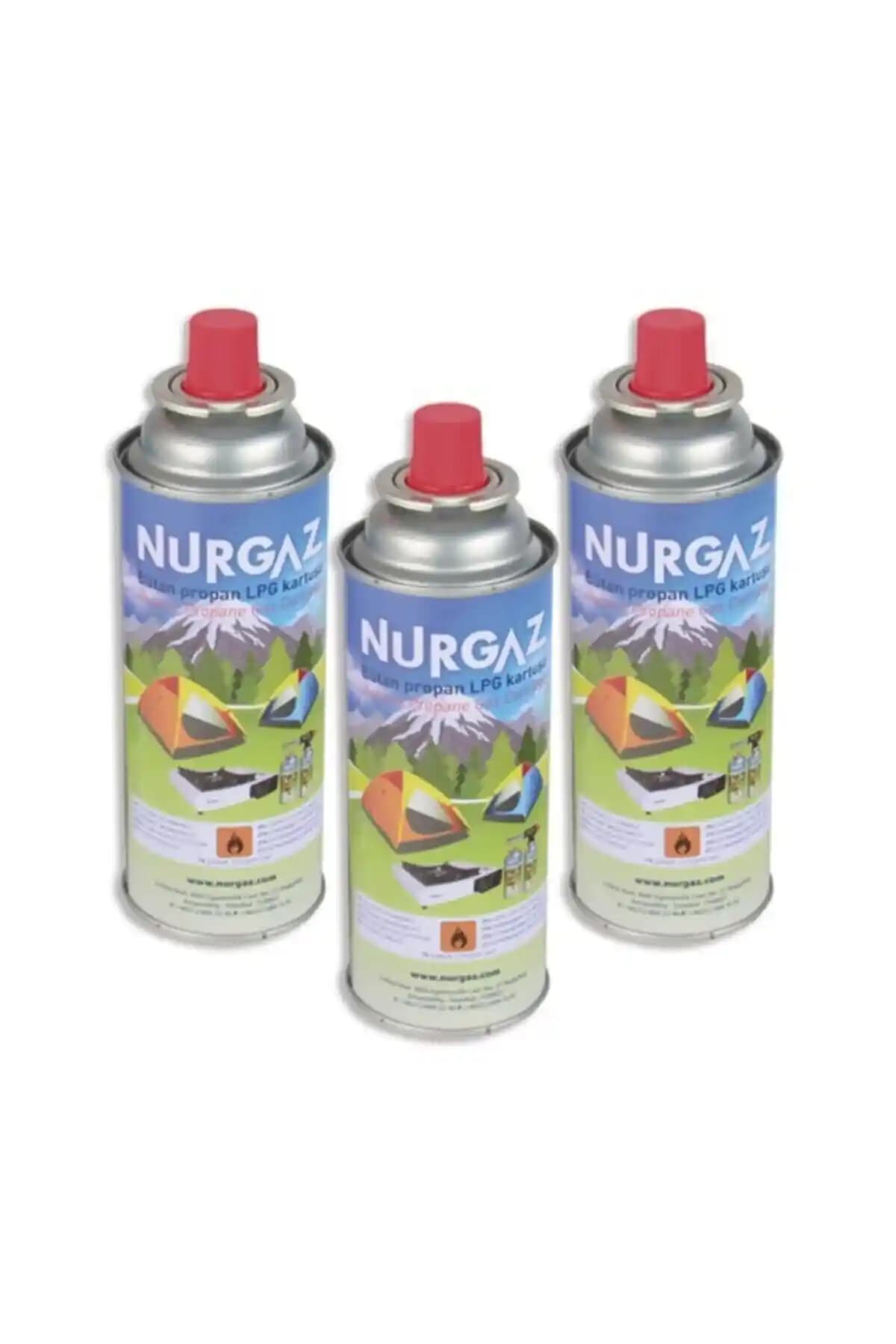 Nurgaz NG207 220gr Valfli Gaz Kartuşu Güvenli ve Pratik Enerji Kaynağı