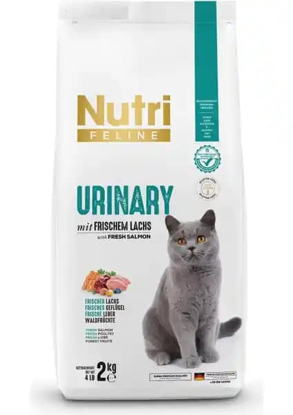 Nutri Feline Urinary Somonlu Yetişkin Kedi Maması Sağlıklı Üriner Sistem Desteği