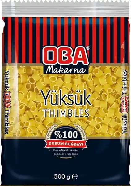 Oba Yüksük Makarna 500 gr: Geleneksel Türk Mutfağının Modern Yansıması