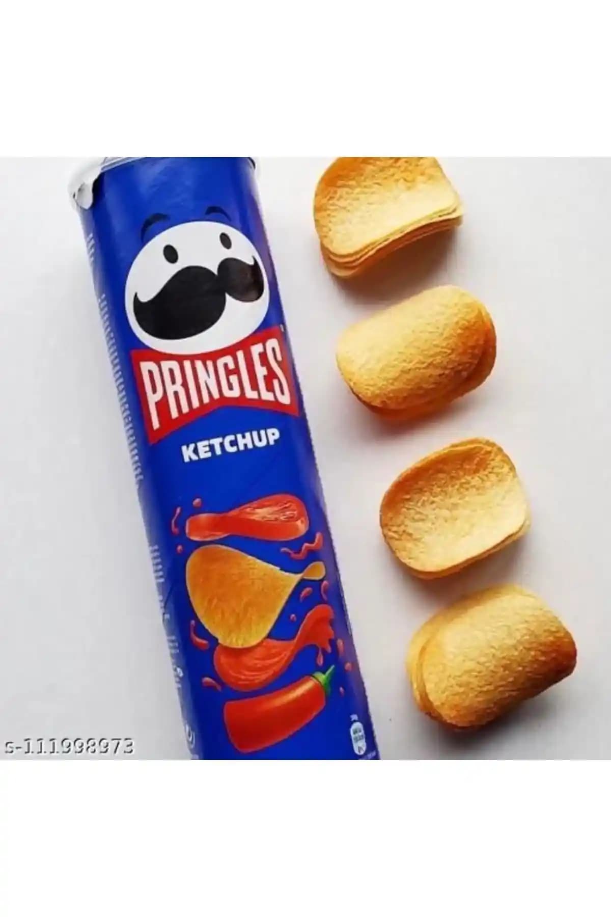 Pringles Ketchup 165 Gram: Lezzetli ve Pratik Ketçap Aromalı Atıştırmalık