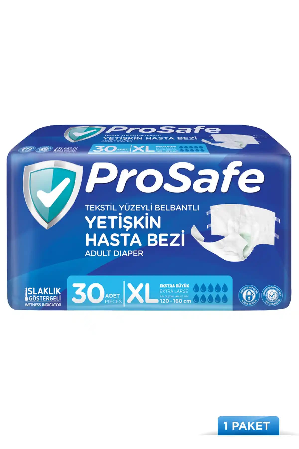 PROSAFE Belbantlı Yetişkin Hasta Bezi: Güvenli ve Konforlu Medikal Çözüm