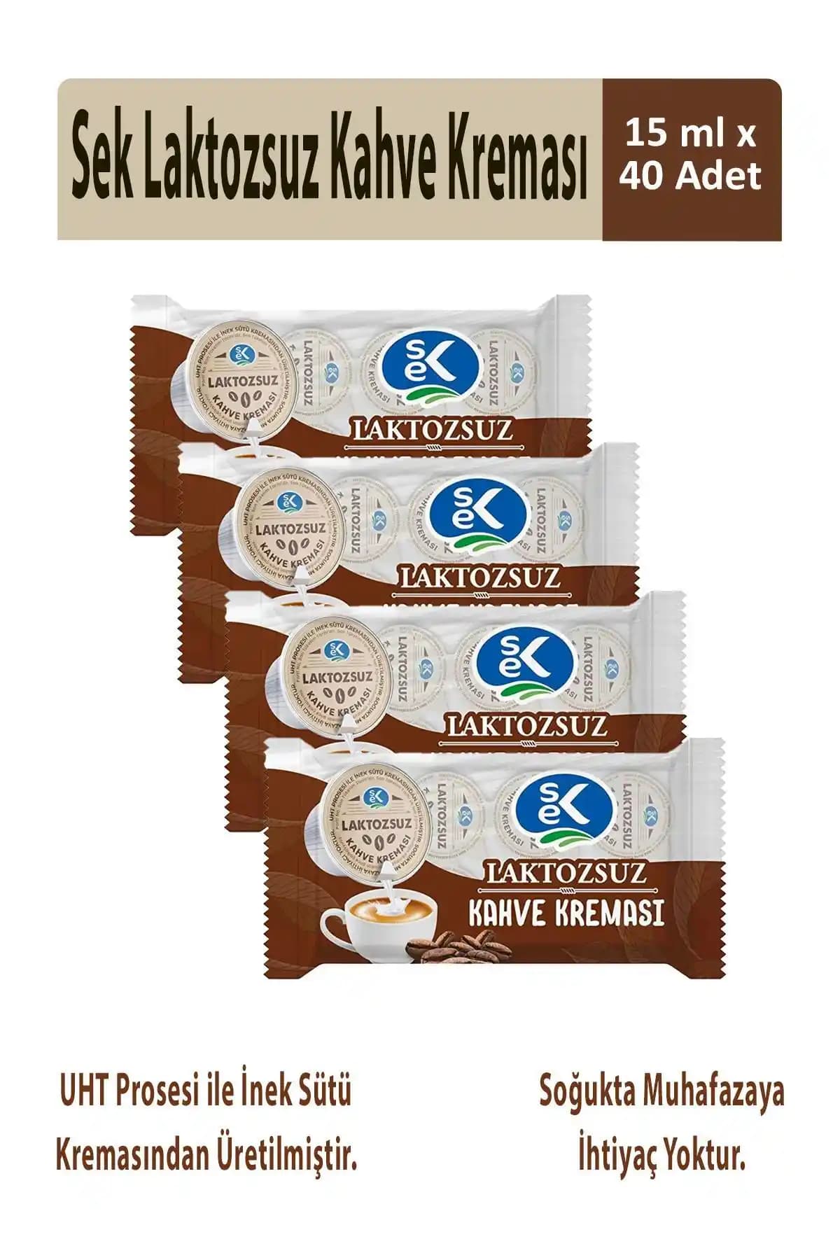 Sek Laktozsuz Kahve Kreması: Hafif ve Aromatik Kahve Deneyimi Sunan Pratik Ürün