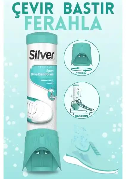 Silver Ayakkabı Deodorantı: Koku Giderici ve Hijyen Sağlayıcı Sprey Özellikleri