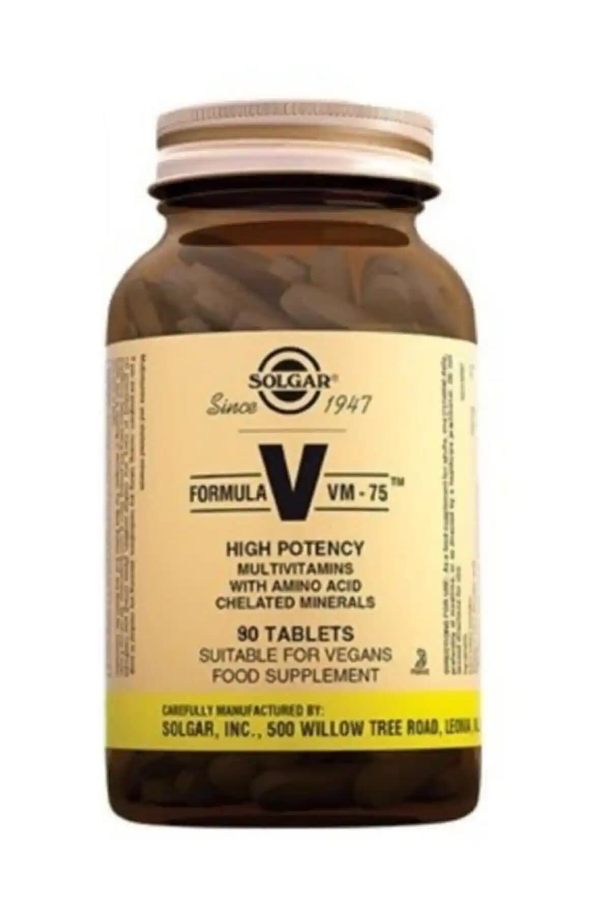 Solgar VM 75 Multivitamin ile Günlük Vitamin ve Mineral İhtiyacınızı Karşılayın