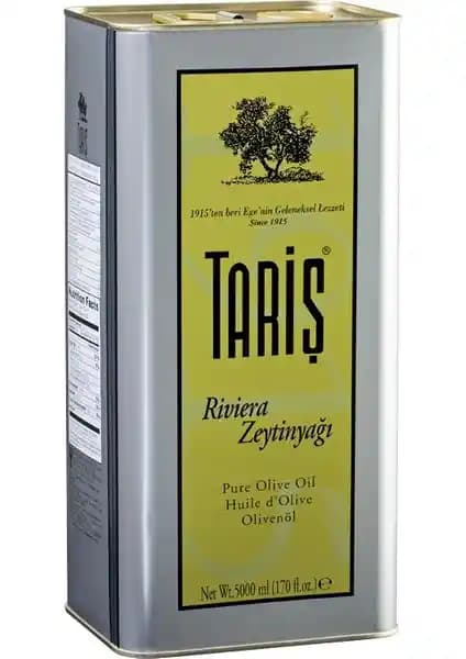 Tariş Riviera 5 lt Zeytinyağı: Doğal ve Sağlıklı Mutfak Seçeneği
