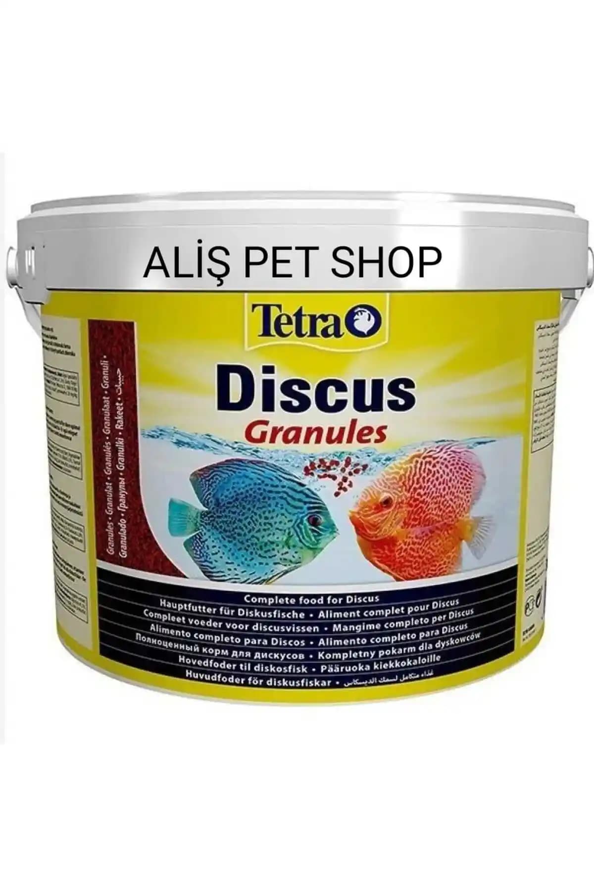 Tetra Discus Granül Balık Yemi 10 Litre ile Sağlıklı ve Canlı Balık Bakımı