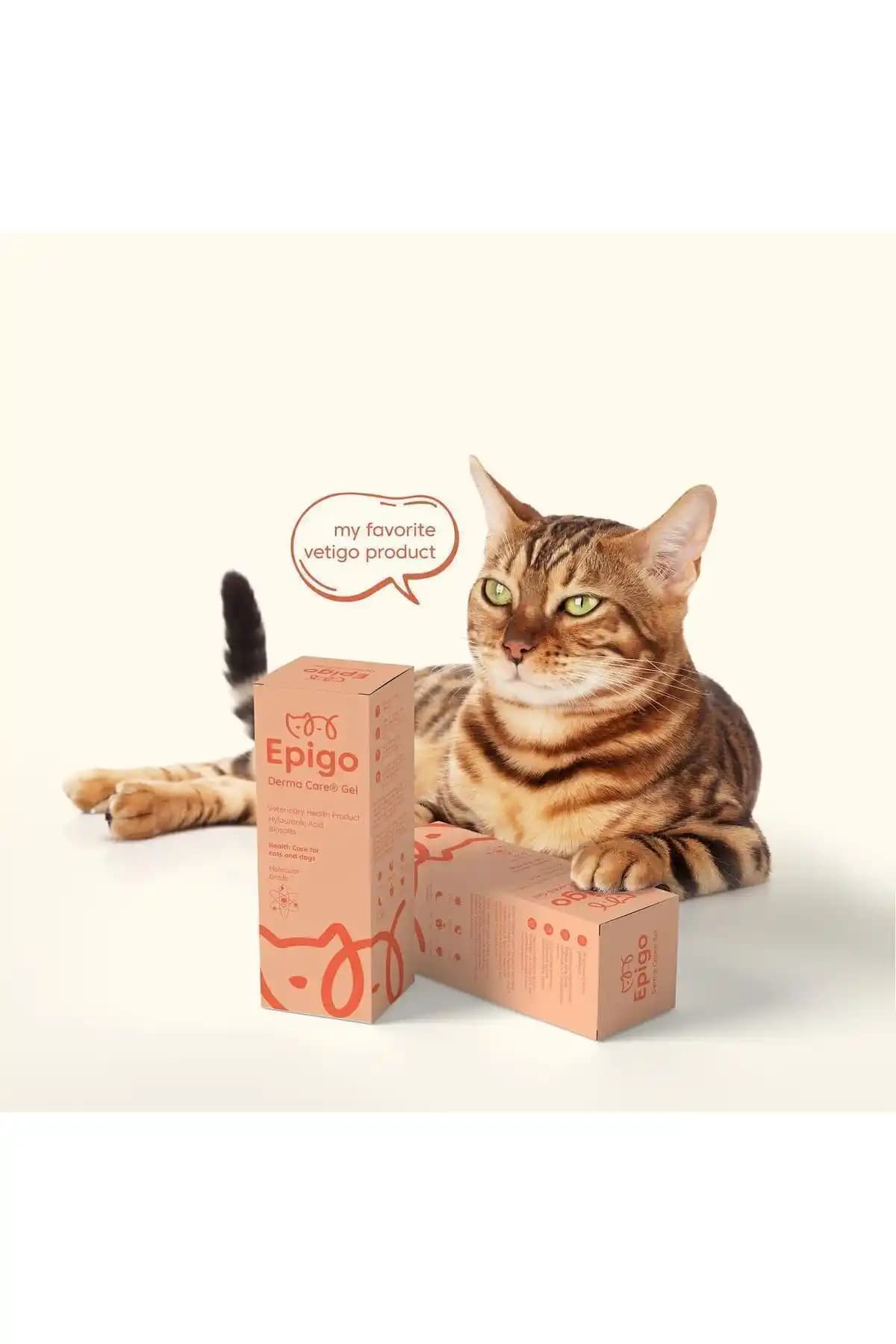 Vetigo Epigo Derma Care Jel: Kedi ve Köpekler İçin Güvenilir Cilt ve Yara Bakım Ürünü