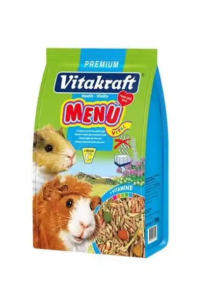 Vitakraft Menü Guinea Pig Yemi: Doğal ve Dengeli Beslenme İçin Güvenilir Seçenek
