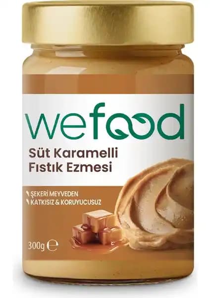 Wefood Süt Karamelli Fıstık Ezmesi: Doğal ve Benzersiz Tatlarla Zenginleştirilen Lezzet Alternatifi
