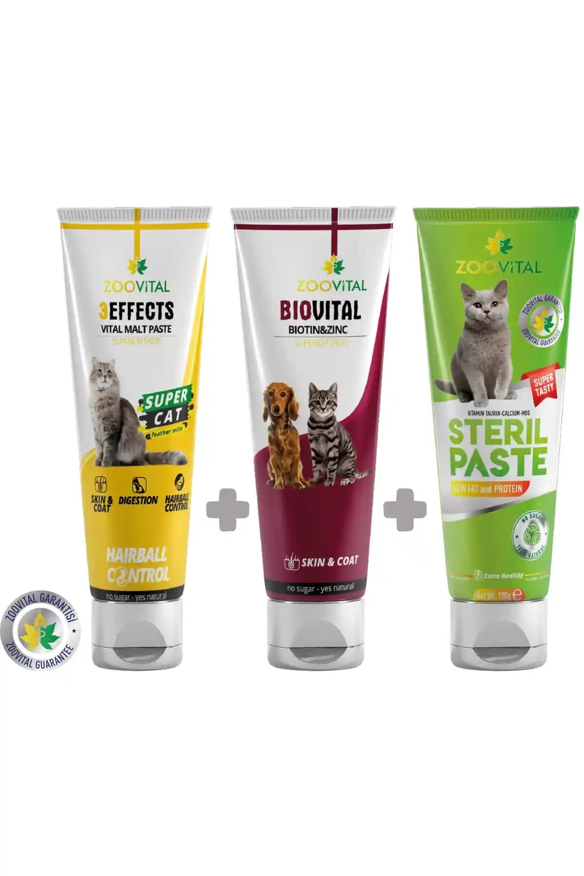 Zoovital Malt Paste Kedi Macunu Kısırlaştırılmış Kediler İçin Sağlıklı Takviye Ürünü