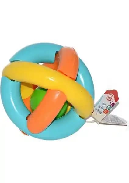 Zuzu Toys Çıngıraklı Bebek Topu Güvenli ve Duyusal Gelişimi Destekleyen Tasarım